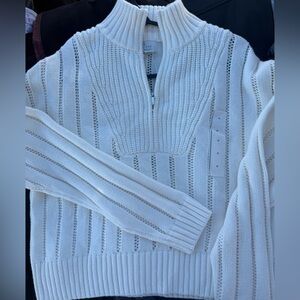 a new day White Turtleneck Sweater